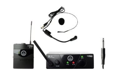AKG Sistem Microfon Wireless Mini Headset Microfon Headset AKG WMS Mini