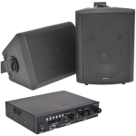 Sistem audio 2x100W Adastra BC8BK Bundle 1