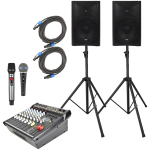 Sistem sunet profesional Live QTX Quest12 Mixer Bundle