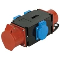 CEE 16A - 3 x Schuko Splitter