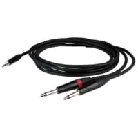 Cablu audio jack 3.5 la jack 6m 6.3 DAP Audio FLX31