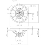difuzor 12 toli 12PR 300