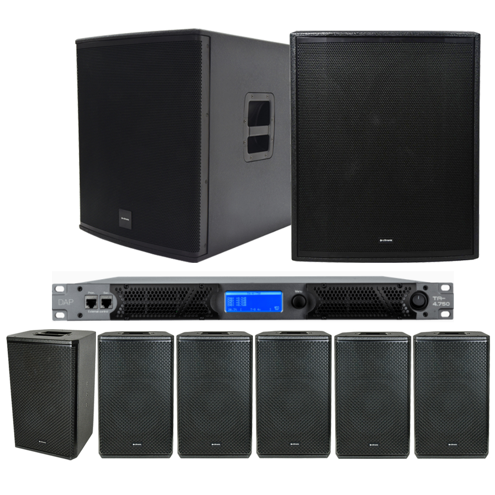 sistem-audio-pentru-club Sistem audio pentru club Citronic Corva 10 DSP Bundle