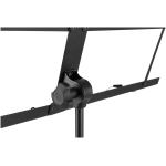 Stativ Partituri Portabil Aluminiu Negru - imagine 5