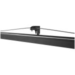 Ecran videoproiector portabil 150 x 150 cm, universal Blackmount - imagine 3