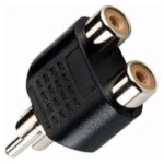 Adaptor RCA tata - 2x RCA mama