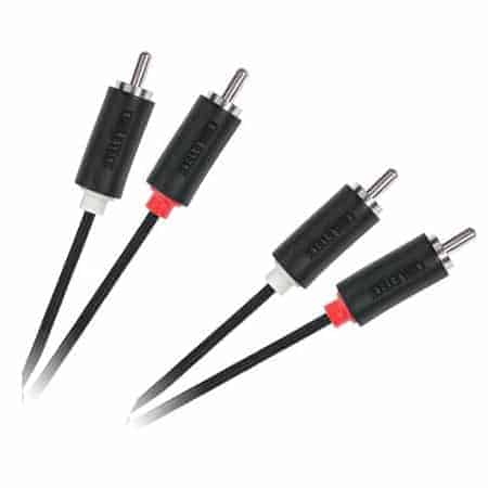 Cablu Audio 2RCA-2RCA 1m Cabletech Standard Cablu Audio 2RCA-2RCA 1m Cabletech Standard