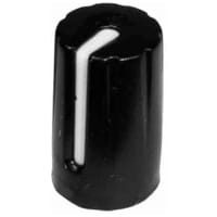 Buton Potentiometru rotativ Mixer 17x11mm - Negru-Alb