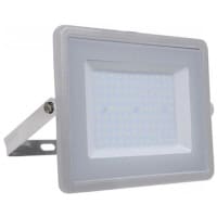Reflector LED Exterior Alb Rece 100W