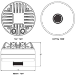 P-Audio BM-D440S Driver Compresie 1,75 toli