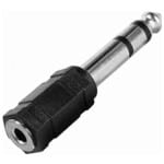 Adaptor Jack 6.35 - Jack 3.5 mm Stereo PVC