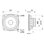 Visaton WS13E - 8 Ohm Difuzor 5 Inch
