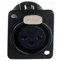 DAP Audio XLR Panou Mama XFC103B