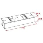 Artecta Play-III LED DMX Dimmer Controller Banda LED