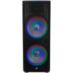 Boxa portabila mare 2x15 inch BoomTone Dj BOOBS215ALED - imagine 2