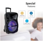 Boxa portabila mare 15 inch V-tac Soundor SKU-7738 - imagine 6