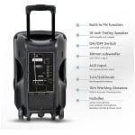 Boxa portabila mare 15 inch V-tac Soundor SKU-7738 - imagine 4