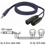 DAP Audio FL36 1-5m Cablu Y Jack - XLR