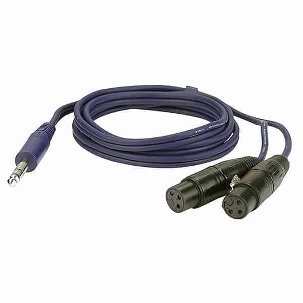 DAP Audio FL37 1-5m Cablu Y Jack - XLR DAP Audio FL37 1-5m Cablu Y Jack - XLR