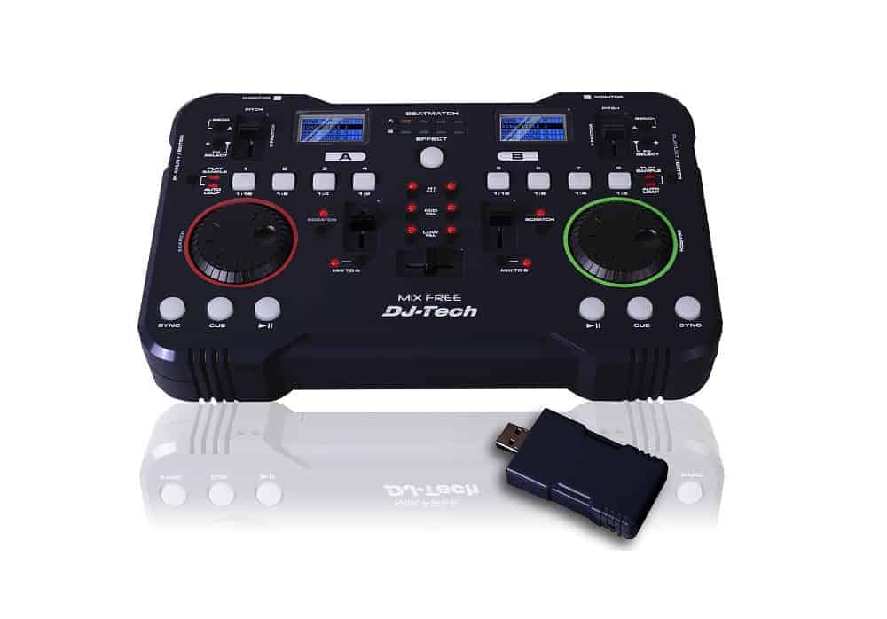 Consola DJ Tech Mix Free Wireless DJ USB Mini-Controller pt PC / MAC Consola DJ Tech Mix Free Wireless DJ USB Mini-Controller pt PC / MAC