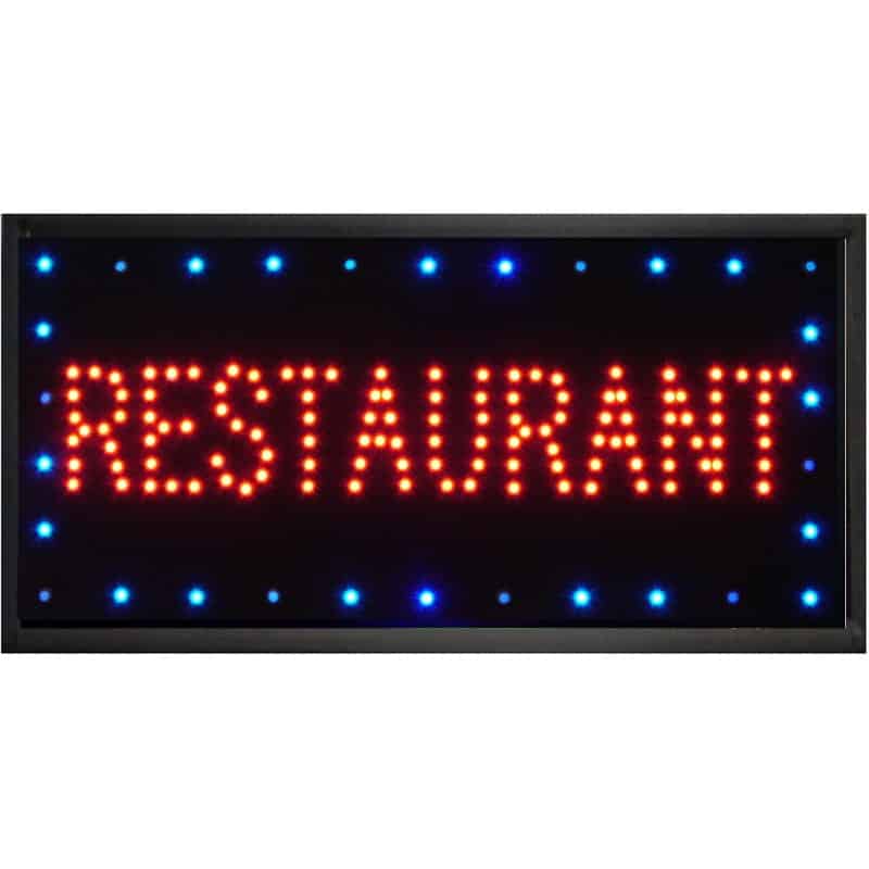 61286-afisaj-cu-led-uri-restaurant-alim-220v Reclama luminoasa restaurant
