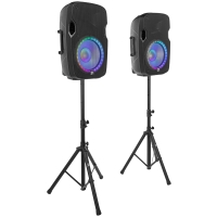 Boxe cu microfon BoomTone Dj BOOPS212ALED