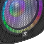 Boxe cu microfon BoomTone Dj BOOPS212ALED - imagine 9