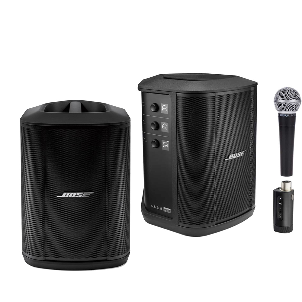 boxe-active-bose-cu-microfon Boxe active Bose cu Microfon S1 Stereo Setup