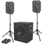 Sistem sonorizare complet portabil Noiz DJ Set 4