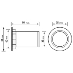 Tub Bass Reflex 35mm LK-835N