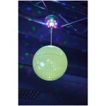 Set Glob Discoball de oglinzi cu LED + motoras cu LED-uri
