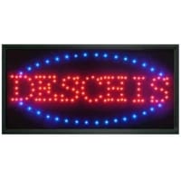 Panou publicitar LED cu mesaj DESCHIS