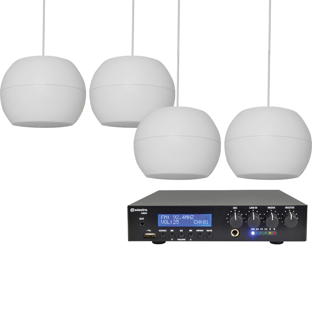 sistem-ambiental-tavan Sistem Ambiental tavan boxe pendante Adastra PS50-W Bundle 4