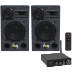 Statie amplificare cu boxe Retro-Box Power Sound Bundle