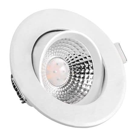 Spot LED incastrabil 5W 3000K Alb cald rotund Spot LED incastrabil 5W 3000K Alb cald rotund