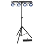 Showtec Compact Power Lightset RGB-UV Set LED-PAR cu Stativ DMX