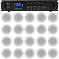 Sistem sonorizare tavan hotel restaurant clinica 20 boxe Ceiling bundle X