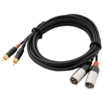 Cordial CFU 3 MC Cablu Profesional 2x RCA-XLR