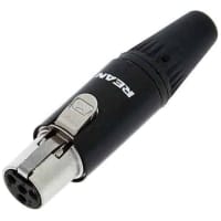 Conector Mini XLR Mama 4 pin Neutrik RT4FC-B