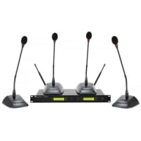 Sistem 4 microfoane conferinta wireless Proel DWSKIT