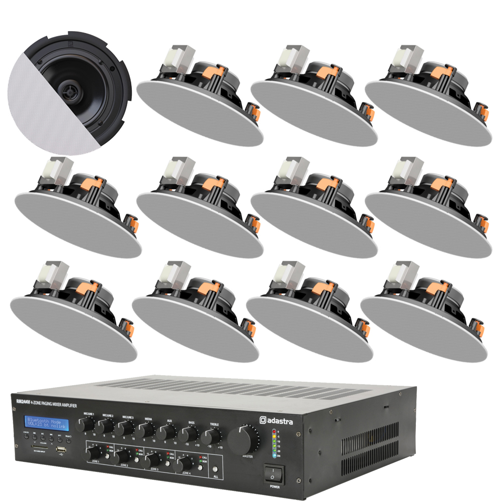 set-boxe-audac-1 Sistem sonorizare tavan Audac CIRA724 Restaurant Bundle 2