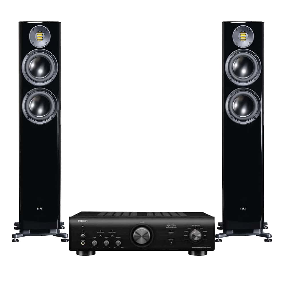 sistem-boxe-de-podea-elac Sistem boxe de podea ELAC Solano FS 287 + Denon PMA 600NE