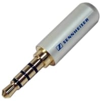 Sennheiser Conector Tata Mini-jack 4 pini Alba