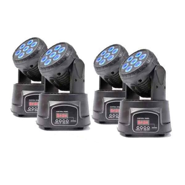 sistem-moving-head-wash Set 4 Moving Head Wash Beamz MHL74