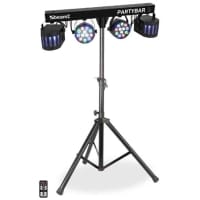 Set lumini cu stativ Max Light LED PartyBar2y Sistem Lumini
