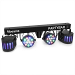 Max Light LED PartyBar 2x Par 2x Derby Sistem Lumini
