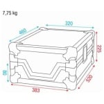 DAP-Audio Case Pioneer CDJ-player