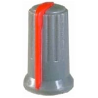 Butoane Rotativ Mixer Audio 6mm - rosu