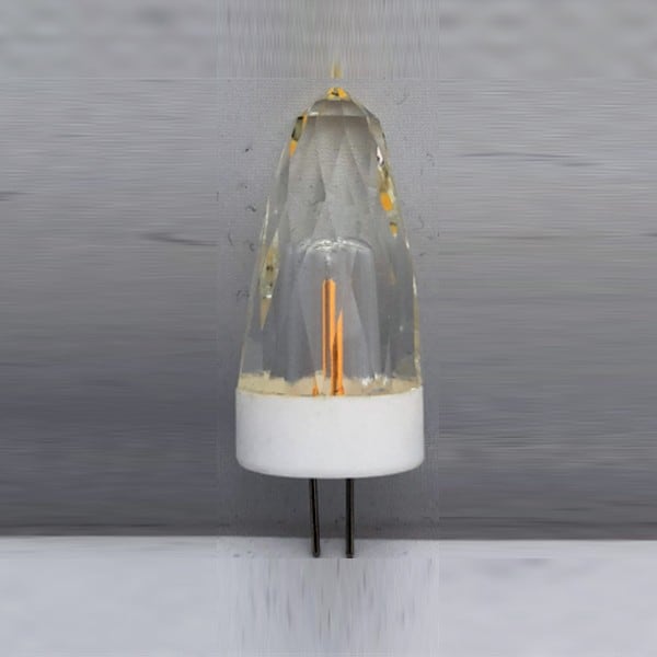 Bec Led Candelabru Cristal G4 3W 2700K Alb Cadl Bec Led Candelabru Cristal G4 3W 2700K Alb Cadl