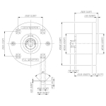 Neutrik NL4MPR Speakon Panou 4 poli